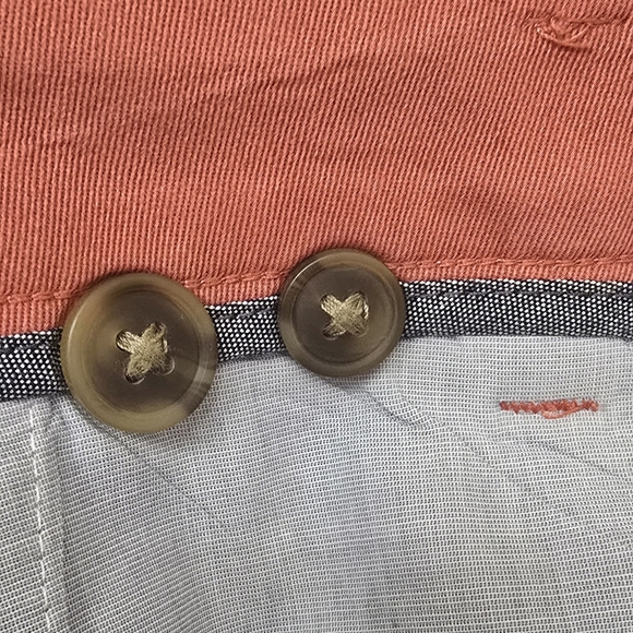 NWOT Hawker Rye Mens Flat Front Chino Shorts Size 35x9 - Picture 4 of 6